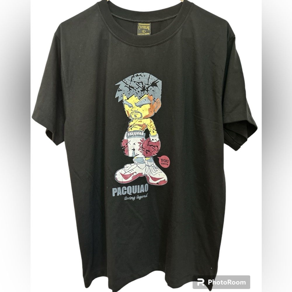 NWOT Manny Pacquiao Boxing Legend Tee Size Large